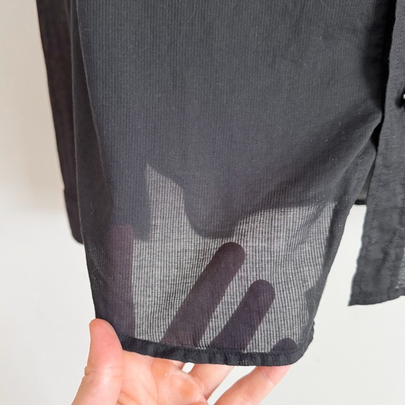 🏷️ SOLD • KOTN • Sahara Shirt in Black • XL - Picture 8 of 15